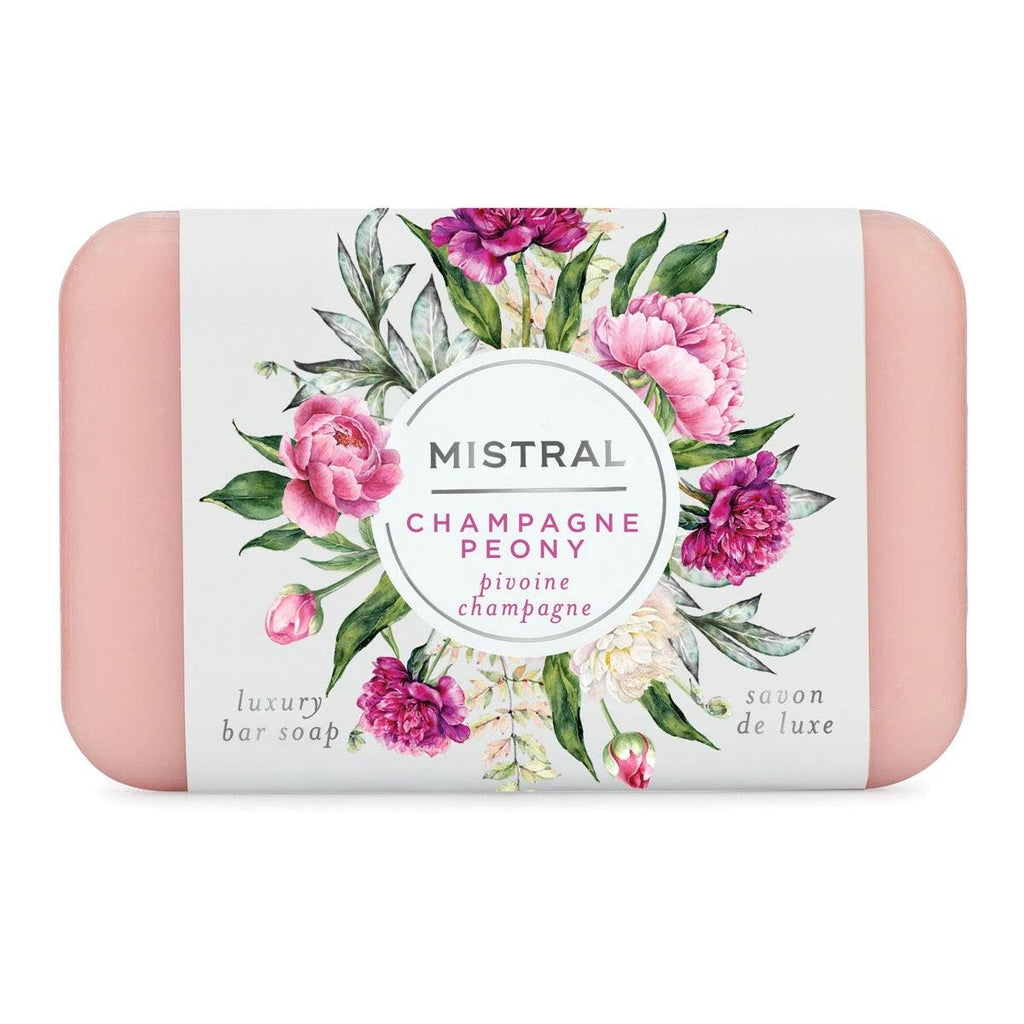 Mistral Champagne Peony Classic Bar Soap - A Secret Admirer