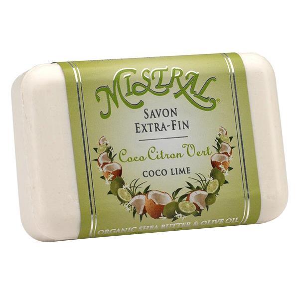 Mistral Classic French Soap Coco Lime 7oz - A Secret Admirer