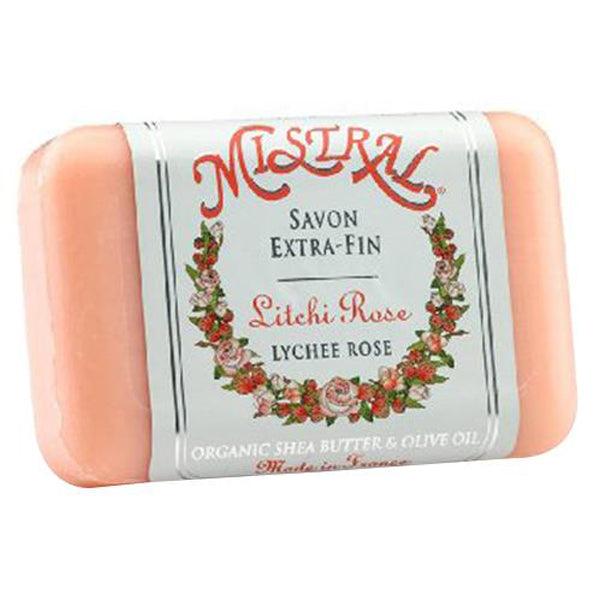 Mistral Classsic French Soap Lychee Rose 7oz - A Secret Admirer