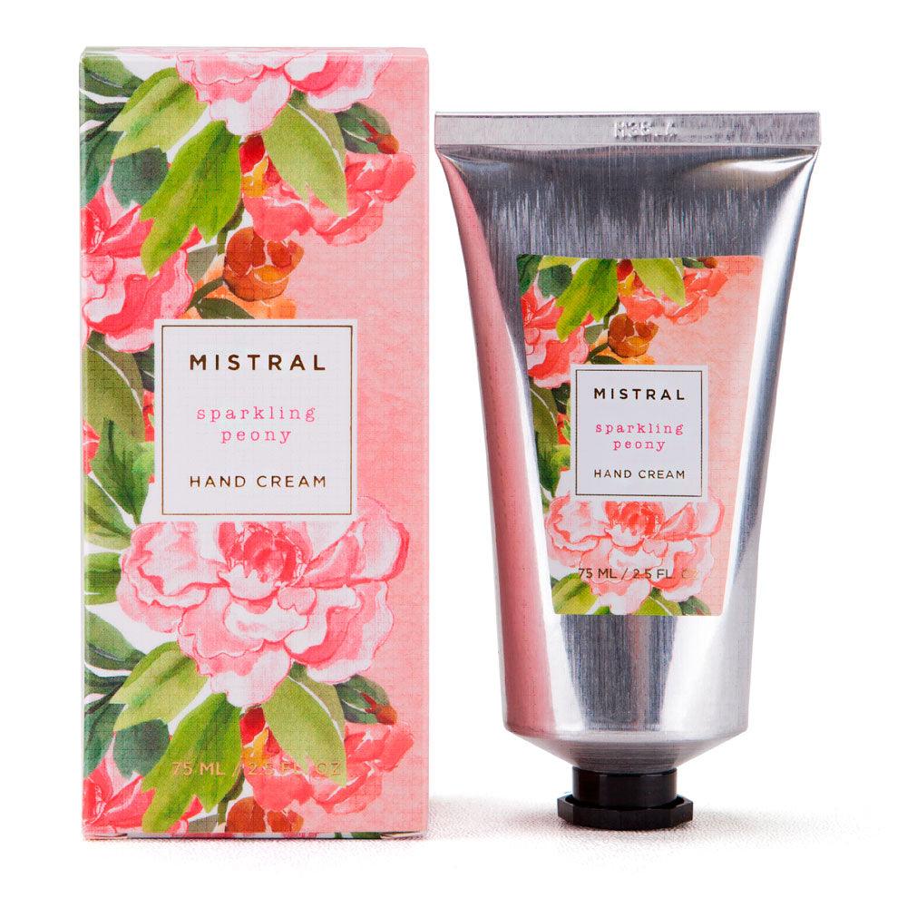 Mistral Exquisite florals Sparkling Peony Hand cream 75ml/2.5oz - A Secret Admirer