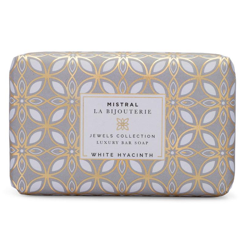 Mistral Jewels White Hyacinth Water Bar Soap 8.8oz - A Secret Admirer