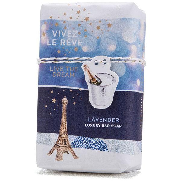 Mistral Les Sentiments Live the Dream Lavender Gift Soap 7oz - A Secret Admirer