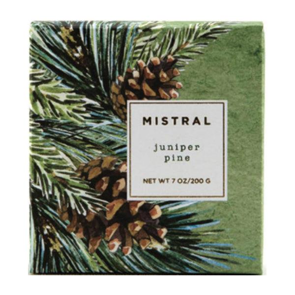 Mistral Limited Edition Holiday Soap Juniper Pine 7oz - A Secret Admirer