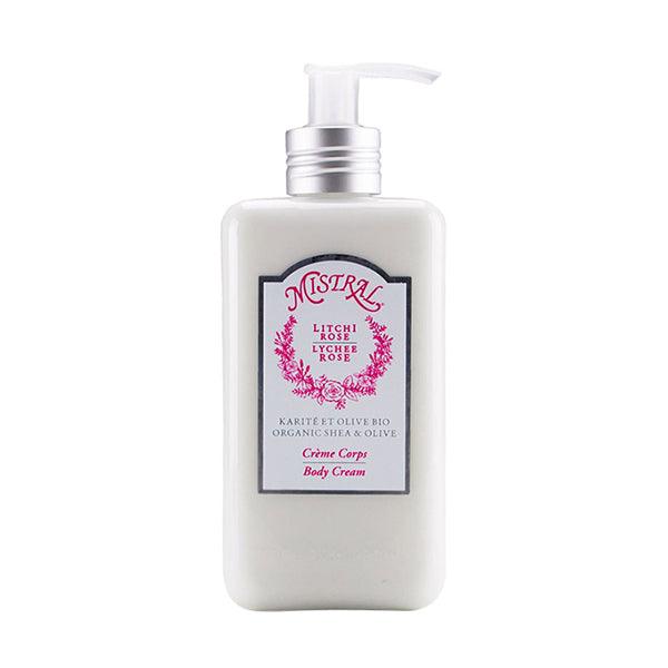 Mistral Lychee Rose Body Cream 10oz - A Secret Admirer