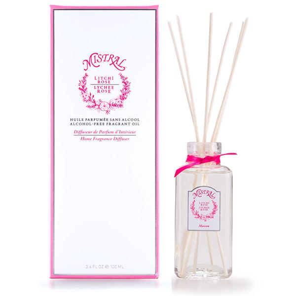 Mistral Lychee Rose Diffuser 3.4oz - A Secret Admirer