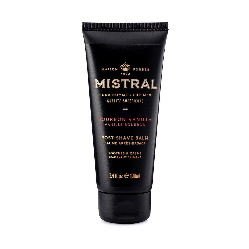 Mistral Mens Bourbon Vanilla Post Shave Balm 3.4oz - A Secret Admirer
