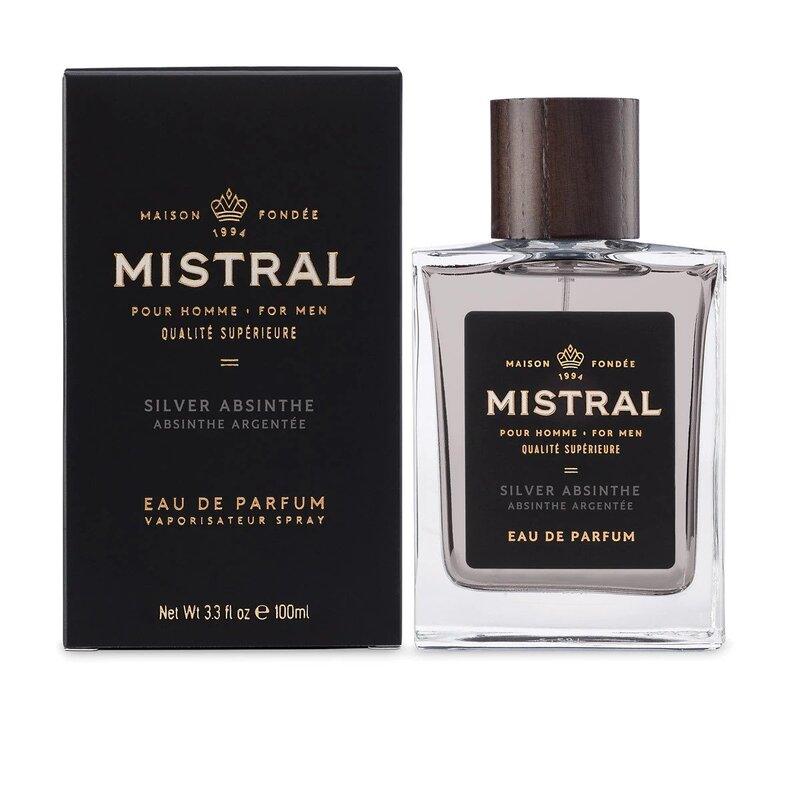 Mistral Mens Eau de Parfum Silver Absinthe 3.4oz - A Secret Admirer