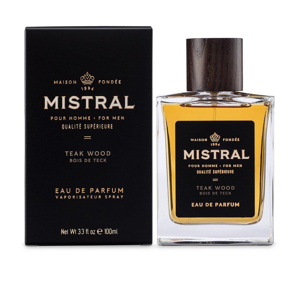 Mistral Mens Teakwood Eau de Parfum 3.4oz - A Secret Admirer