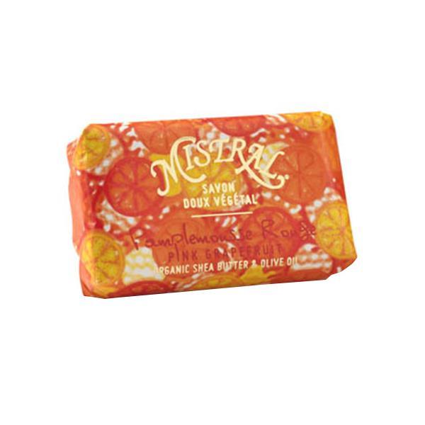 Mistral Papiers Fantaisie Gift Soap Pink Grapefruit Soap 3.17oz - A Secret Admirer