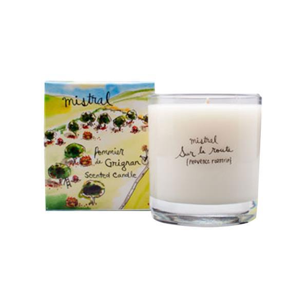Mistral Sur La Route Grignan Apple Glass Candle 8.8 oz/250G - A Secret Admirer