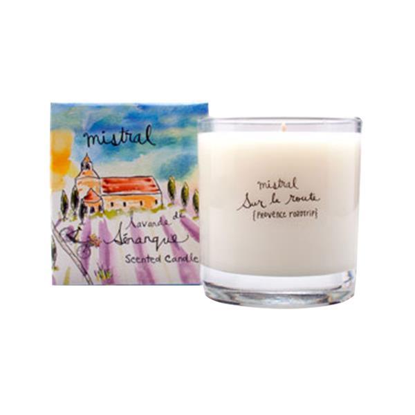 Mistral Sur La Route Senanque Lavender Glass Candle 8.8oz/250G - A Secret Admirer