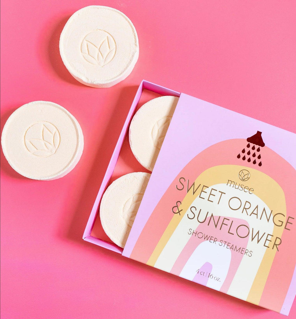 Musee Sweet Orange and Sunflower Shower Steamers - A Secret Admirer