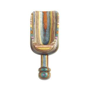 Norpro Colored Wood Scoop, Label 5555 - A Secret Admirer