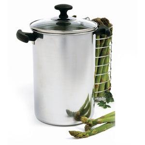 Norpro Grip - Ez Asparagus Cooker Vertical Steamer 584 - A Secret Admirer