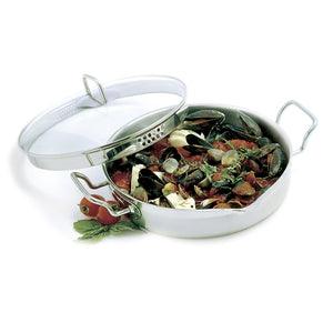 Norpro Krona Stainless Steel 4Qt Everything Pan With Straining Lid 671 - A Secret Admirer