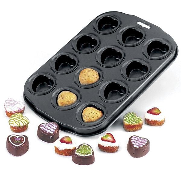 Norpro Non - Stick Petite Heart Muffin/Cake Pan 3992 - A Secret Admirer
