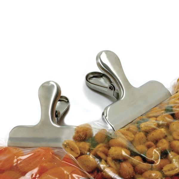 Norpro Stainless Steel Bag Clips, 2 Pcs 168 - A Secret Admirer