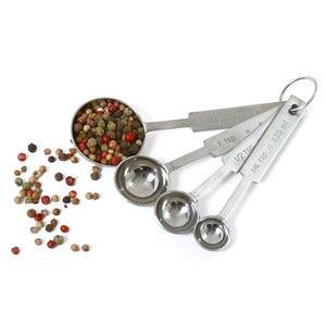 Norpro Stainless Steel Measuring Spoons, 4Piece set 3049 - A Secret Admirer