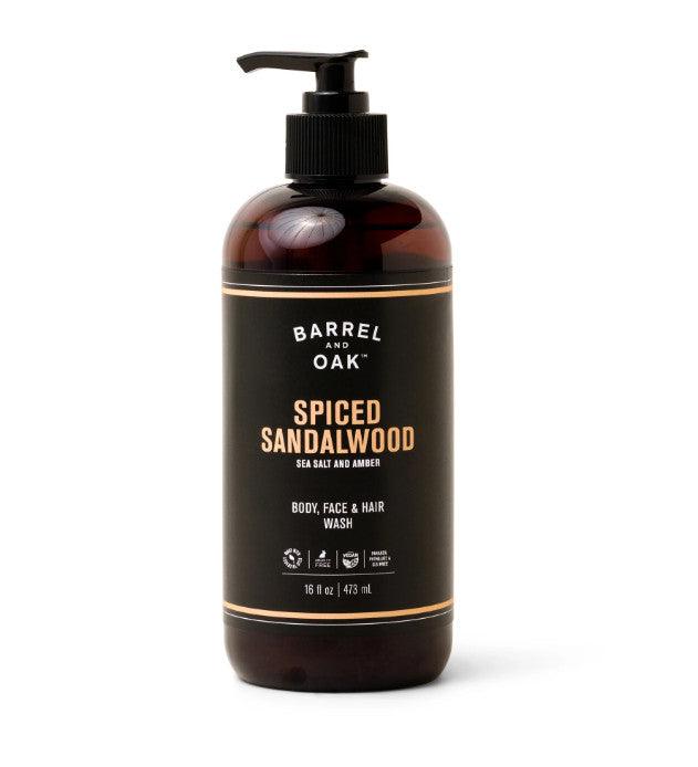 Olivina - All - in - one Wash Spiced Sandalwood 16 fl Oz - A Secret Admirer