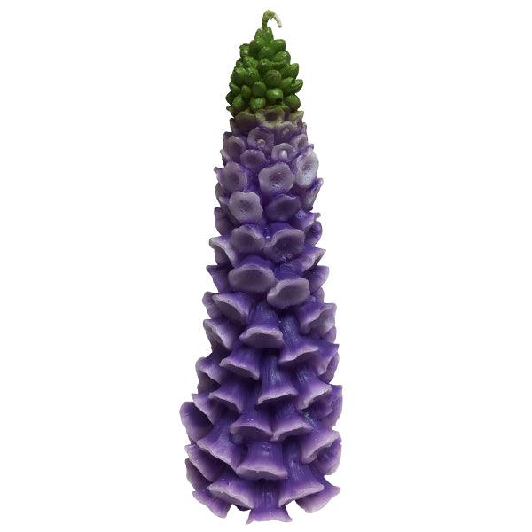 One Hundreds Eighty Degree Foxglove Candle 9 inch - Purple - A Secret Admirer