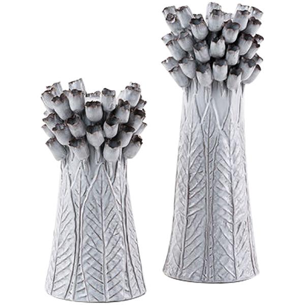 One Hundreds Eighty Degree Seed Pod Pillar Candle Holder Set of 2 - A Secret Admirer