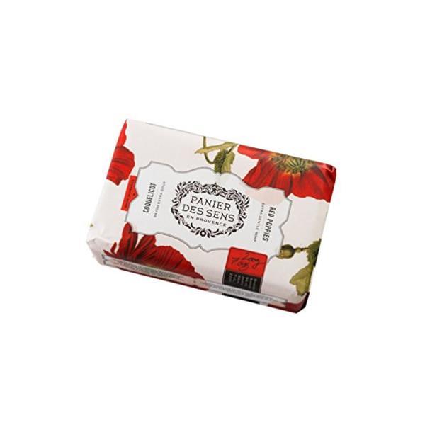 PanierDes Sens Shea Butter Soap Red Poppies 7oz - A Secret Admirer