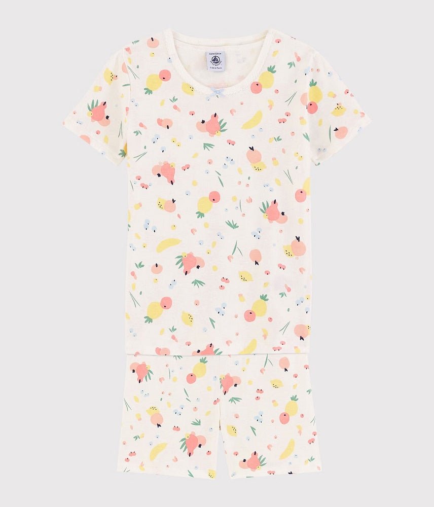 PETIT BATEAU KIDS Pattern Organic Cotton Short Pajamas SIZES 2 - 12 YEARS - A Secret Admirer
