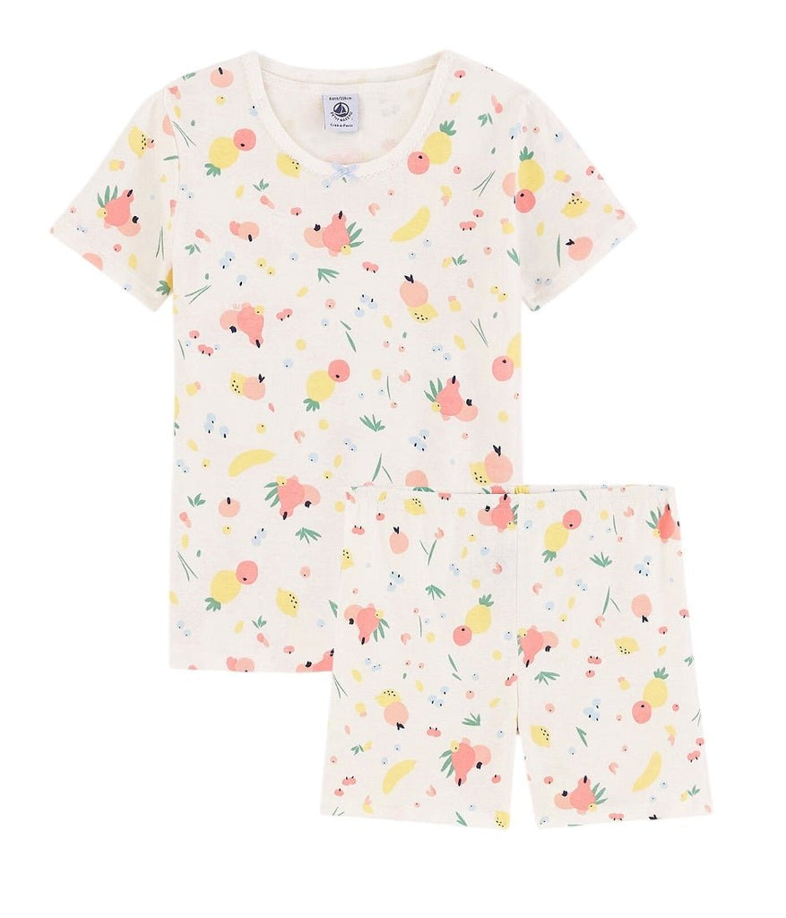 PETIT BATEAU KIDS Pattern Organic Cotton Short Pajamas SIZES 2 - 12 YEARS - A Secret Admirer