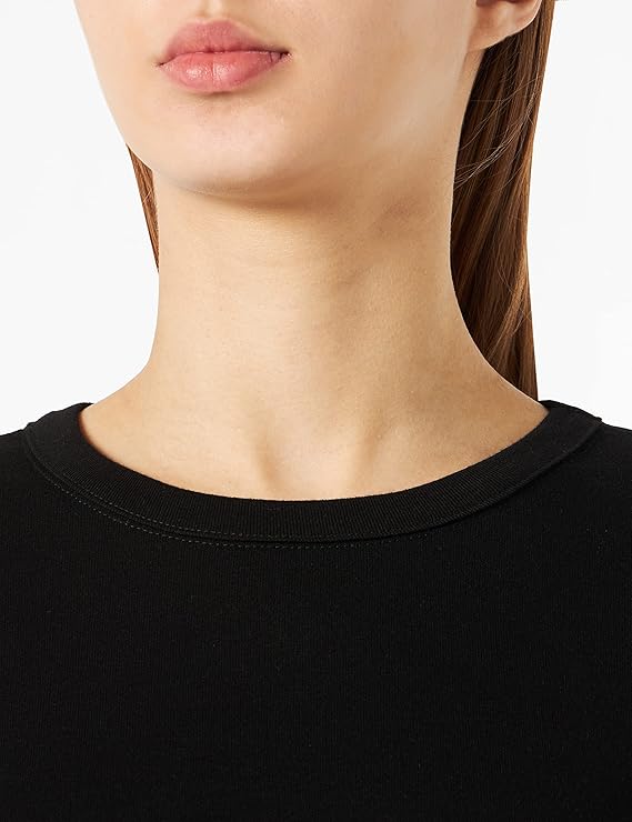 Petit Bateau Women's Iconic Cotton Round Neck T-Shirt Black Color Style A03YY Sizes XXSmall - XLarge - A Secret Admirer