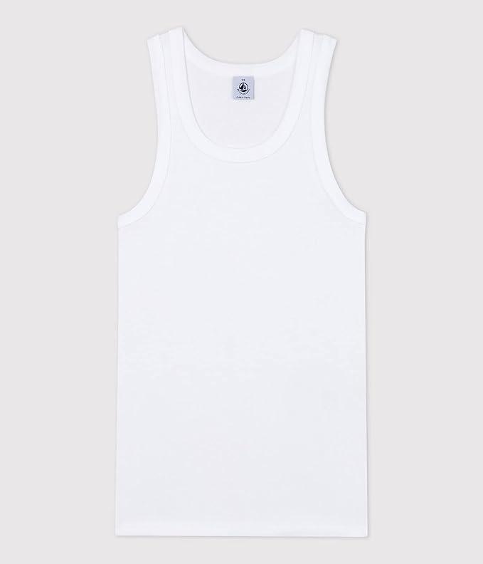 Petit Bateau Women's Iconic cotton tank top white Sizes XXS - XL - A Secret Admirer