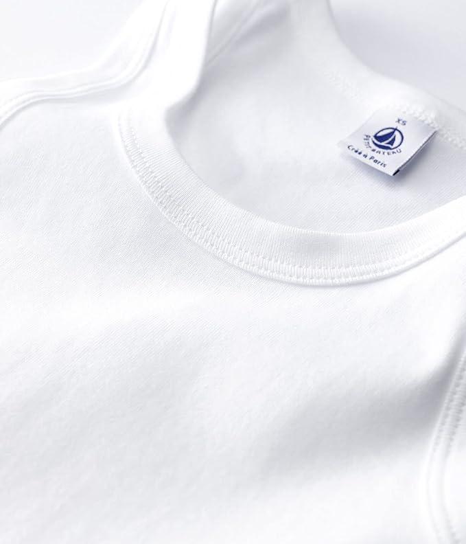 Petit Bateau Women's Iconic cotton tank top white Sizes XXS - XL - A Secret Admirer