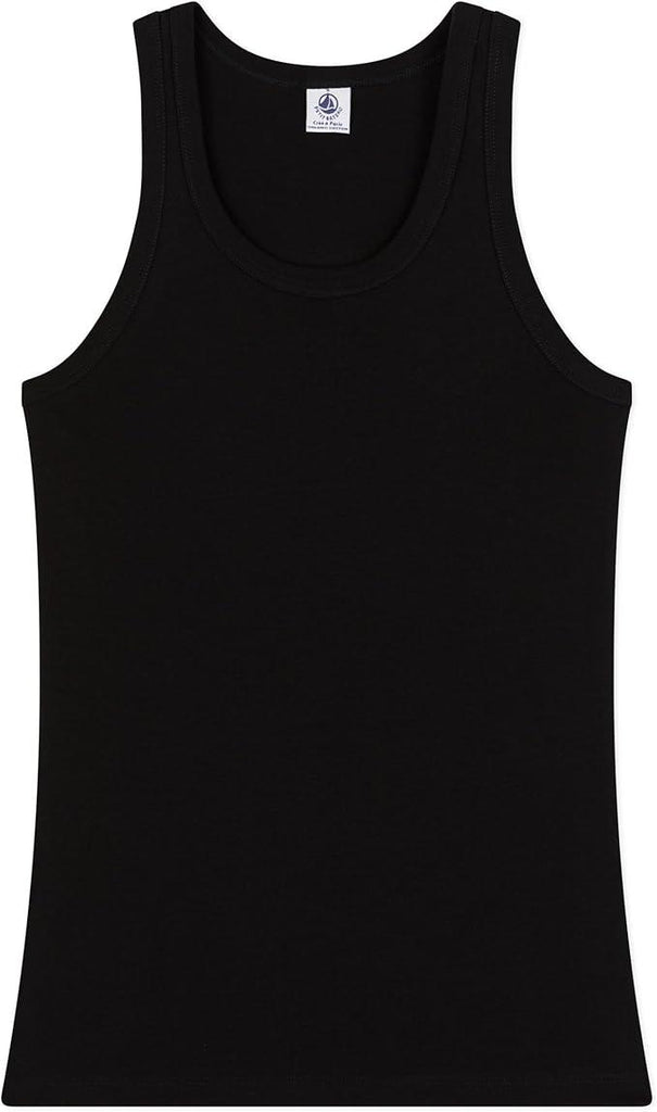 Petit Bateau Women's Iconic Cotton Vest Black Style A040G Size XXSmall - XLarge - A Secret Admirer