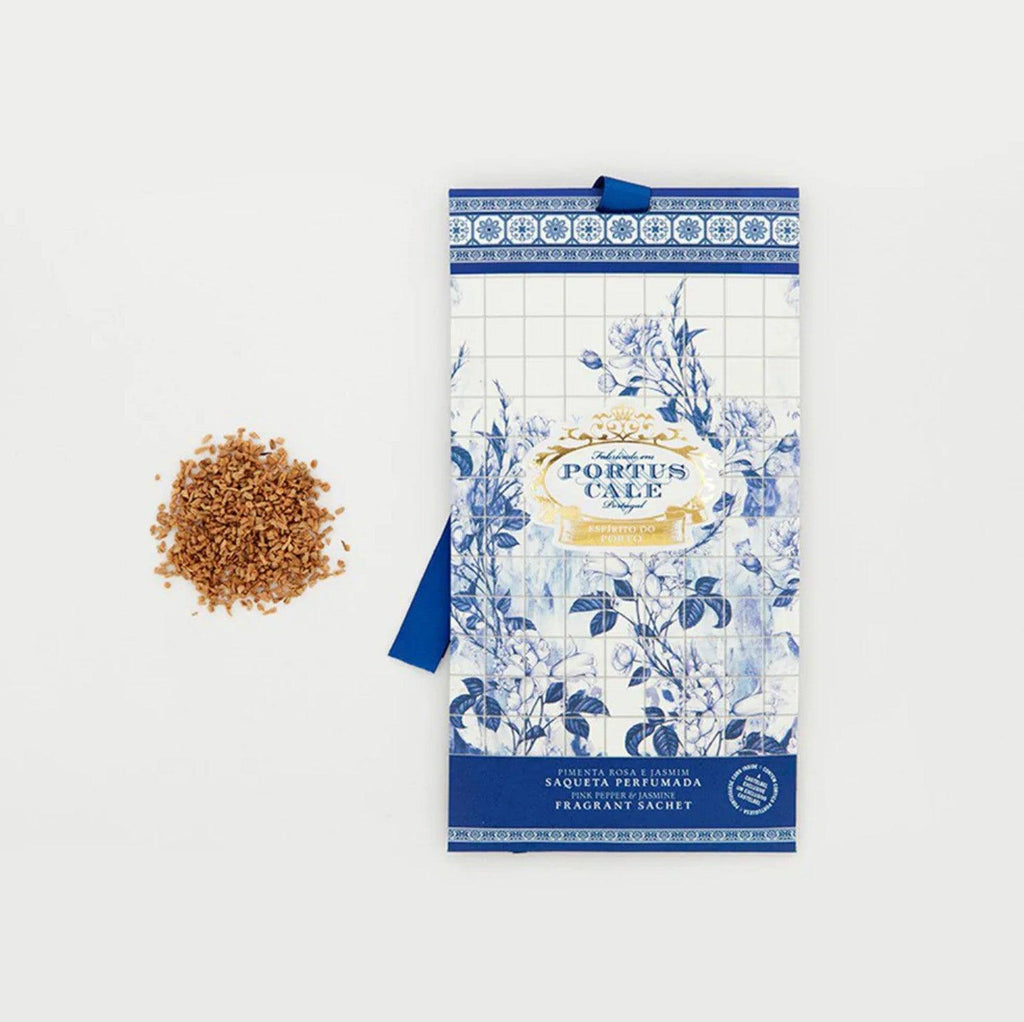 Portus Cale Gold & Blue Fragrant Sachet - A Secret Admirer