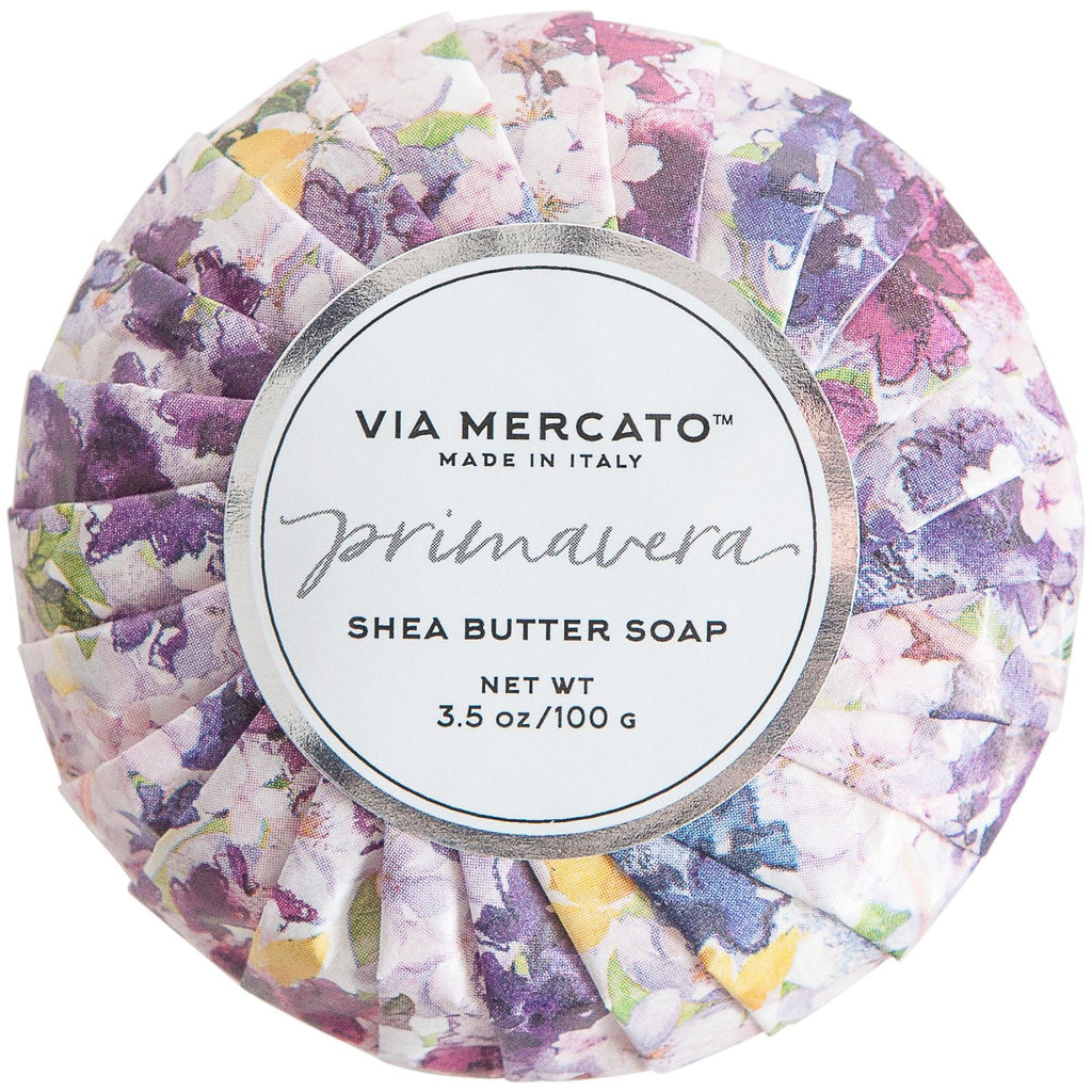 Pre de Provence Shea Butter Plum Blossom Primavera Disc Soap 100g - A Secret Admirer