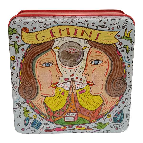 Pre de Provence Zodiac Soap in Tin 3.5oz - Gemini - A Secret Admirer