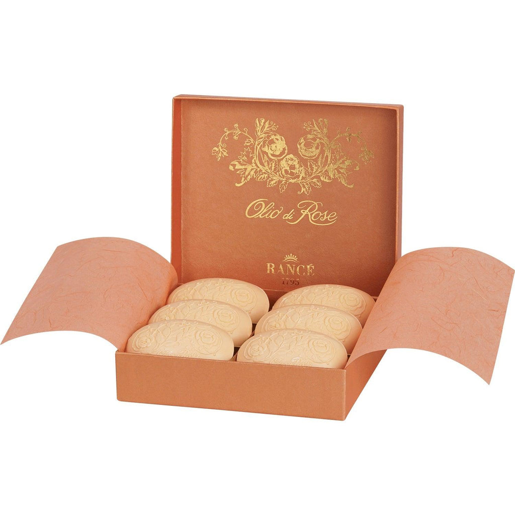 Rance Olio di Rose Box Soaps of 6 X 3.5oz - A Secret Admirer