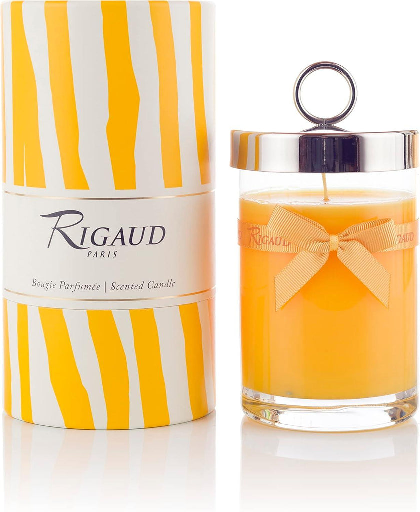 Rigaud Candle Large Design Sunflower Yellow 100% Made in France - A Secret Admirer
