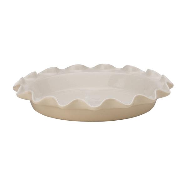 ROSES PIE PLATE CERAMIC WHEAT - A Secret Admirer