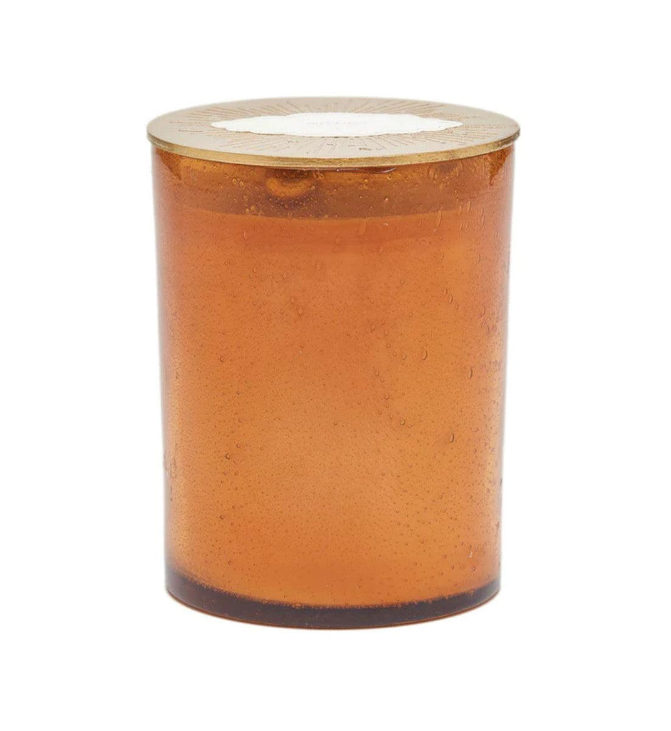 Rosy Rings Apricot Rose Sunray Glass Candle - A Secret Admirer