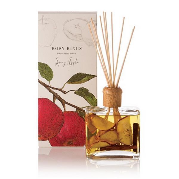 Rosy Rings Fruity Spicy Apple Botanical Reed Diffuser 13oz - A Secret Admirer
