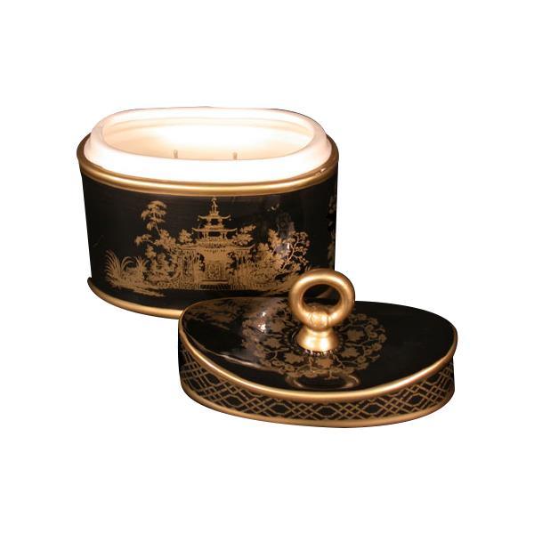 Seda France Jardins Du Ceramic 2 - Wick Candle Monarch Quince 20 oz - A Secret Admirer