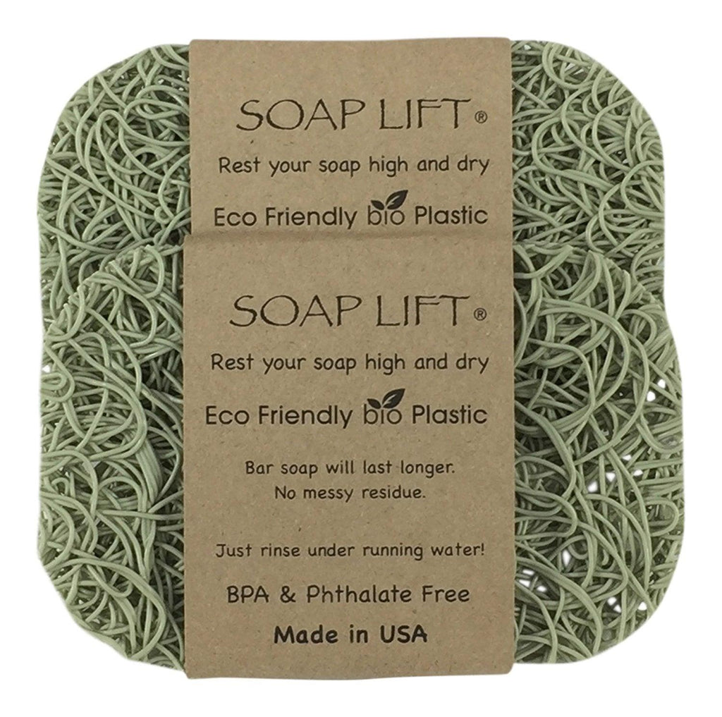 Soap Lift Soap Dish Bone Color - Sage - A Secret Admirer
