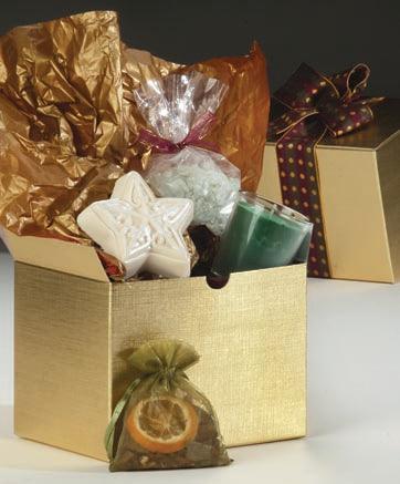 Sonoma Lavender Timber Lake Gold Treasure Box - A Secret Admirer