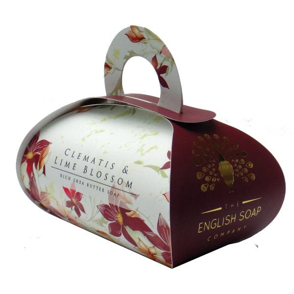 The English Soap Company Clematis & Lime Blossom Large Bath Soap 9.2oz - A Secret Admirer