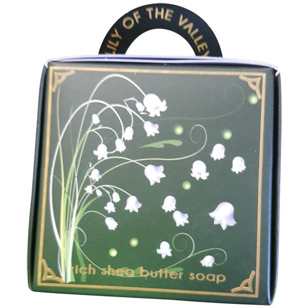 The English Soap Company Lily of the Valley Soap Gift Bag 3.5oz - A Secret Admirer