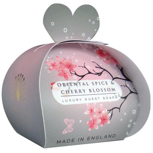 The English Soap Company Luxury Guest Soap Oriental Spice & Cherry Blos 2oz - A Secret Admirer