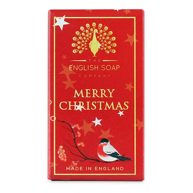 The English Soap Company Merry Christmas Soap 7oz - A Secret Admirer