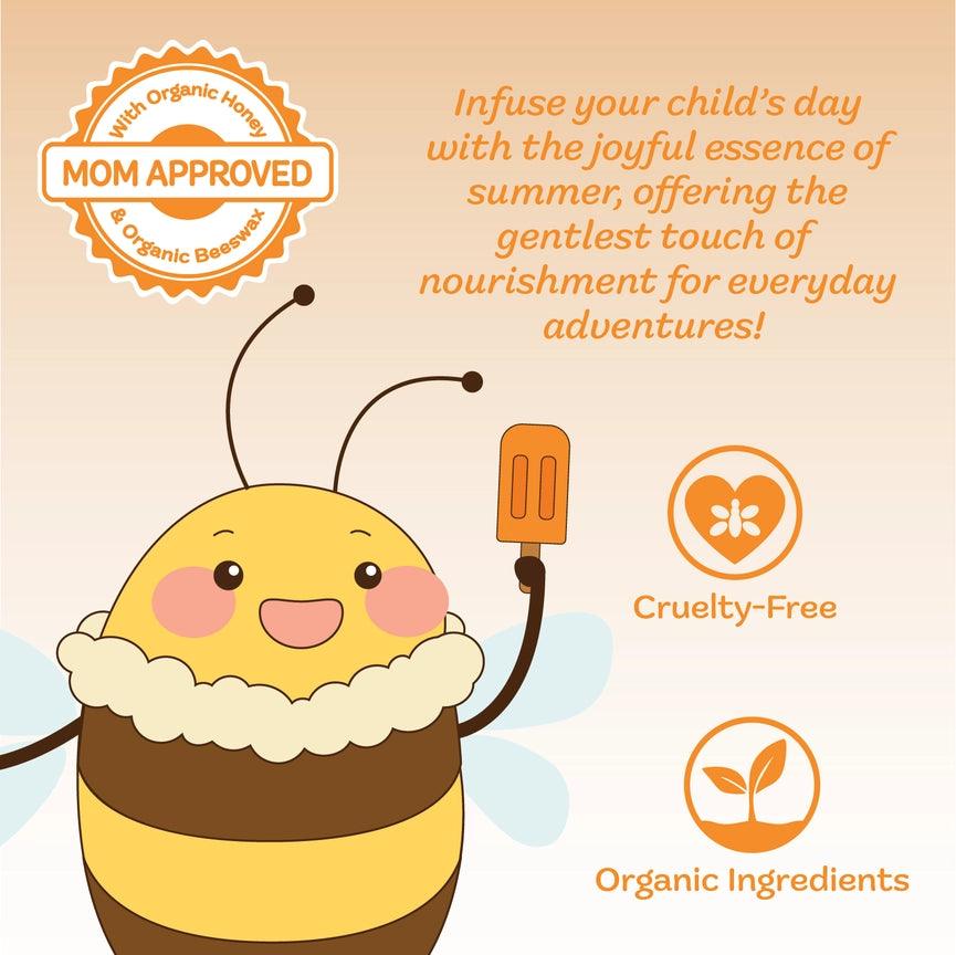 The Naked Bee Orange Popsicle Giggles Not Tears Foaming Shampoo & Wash 12 oz. - A Secret Admirer