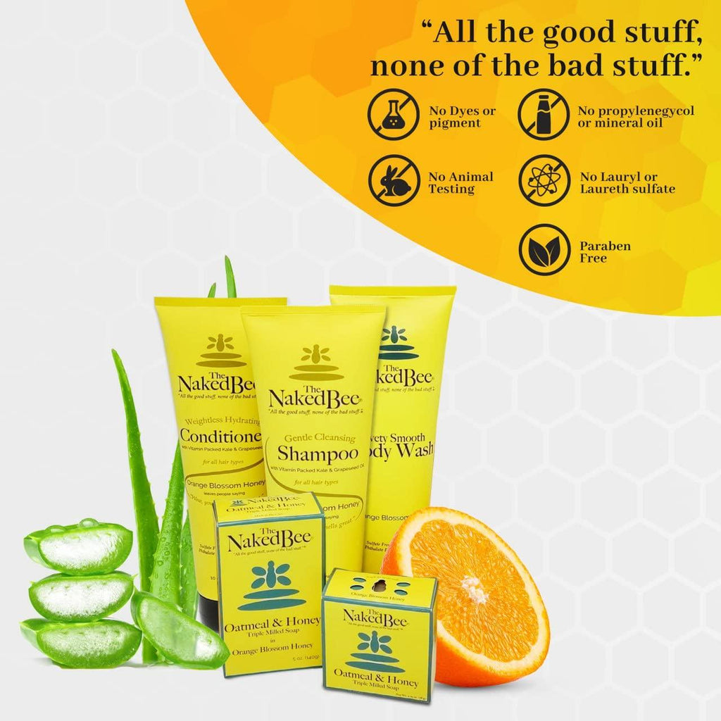The Naked Bee Orange Popsicle Giggles Not Tears Foaming Shampoo & Wash 12 oz. - A Secret Admirer