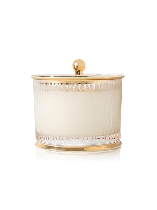 Thymes Frasier Fir Gilded Frosted Wood Grain Candle 9 Oz - A Secret Admirer